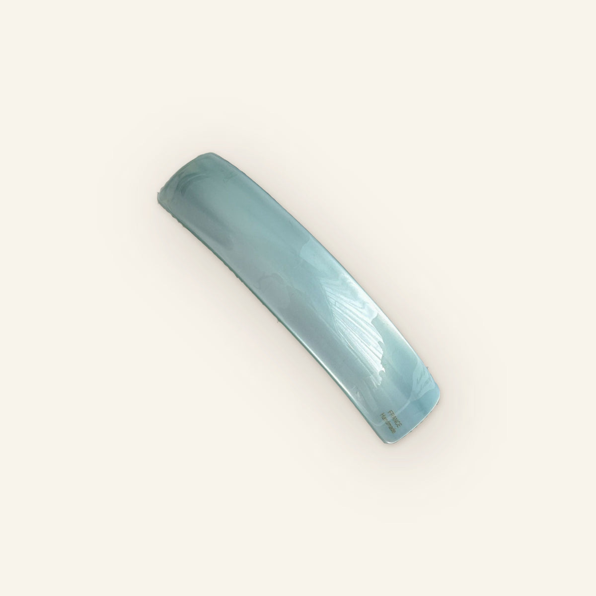 Parelmoer haarspeld blauw - hoofdfoto