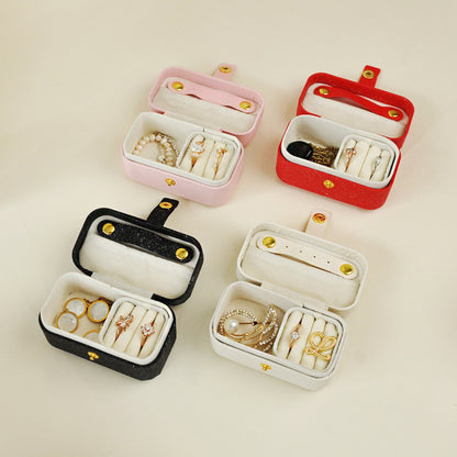 Retro jewelry box black white - photo 3